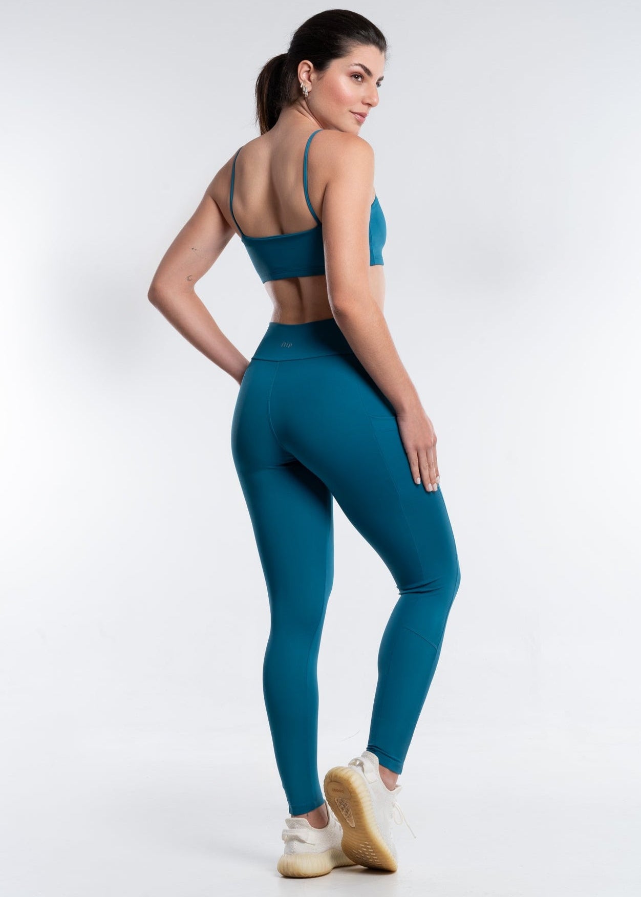 Legging com Bolso Petróleo