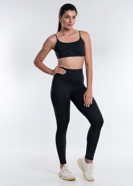 Legging Cós Alto Preto