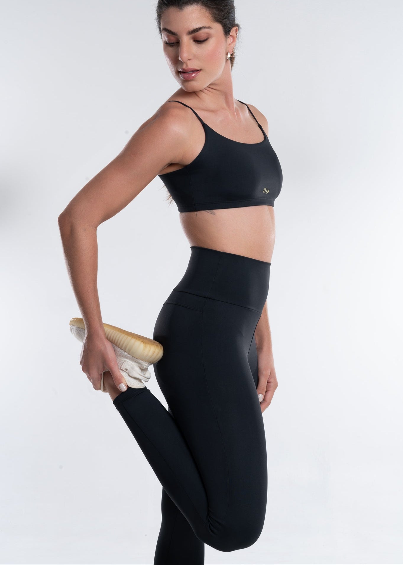 Legging Cós Alto Preto