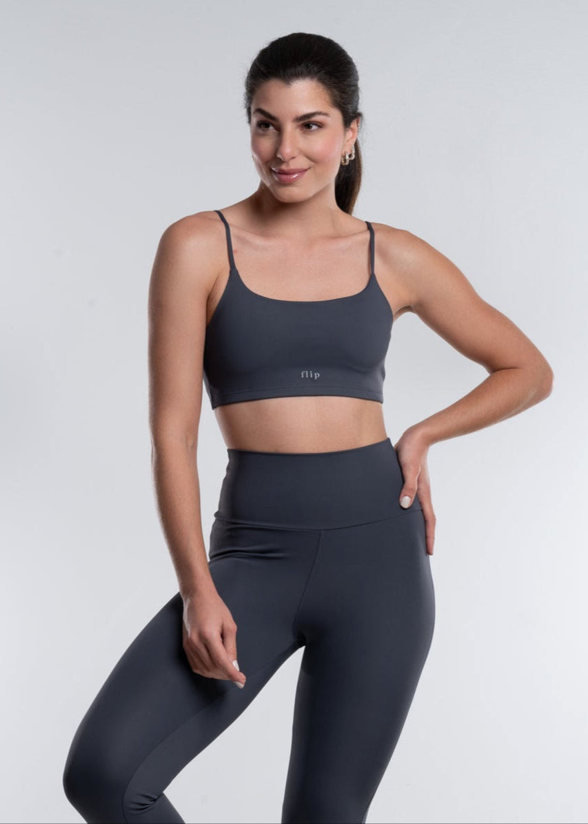 Top Classic Cinza