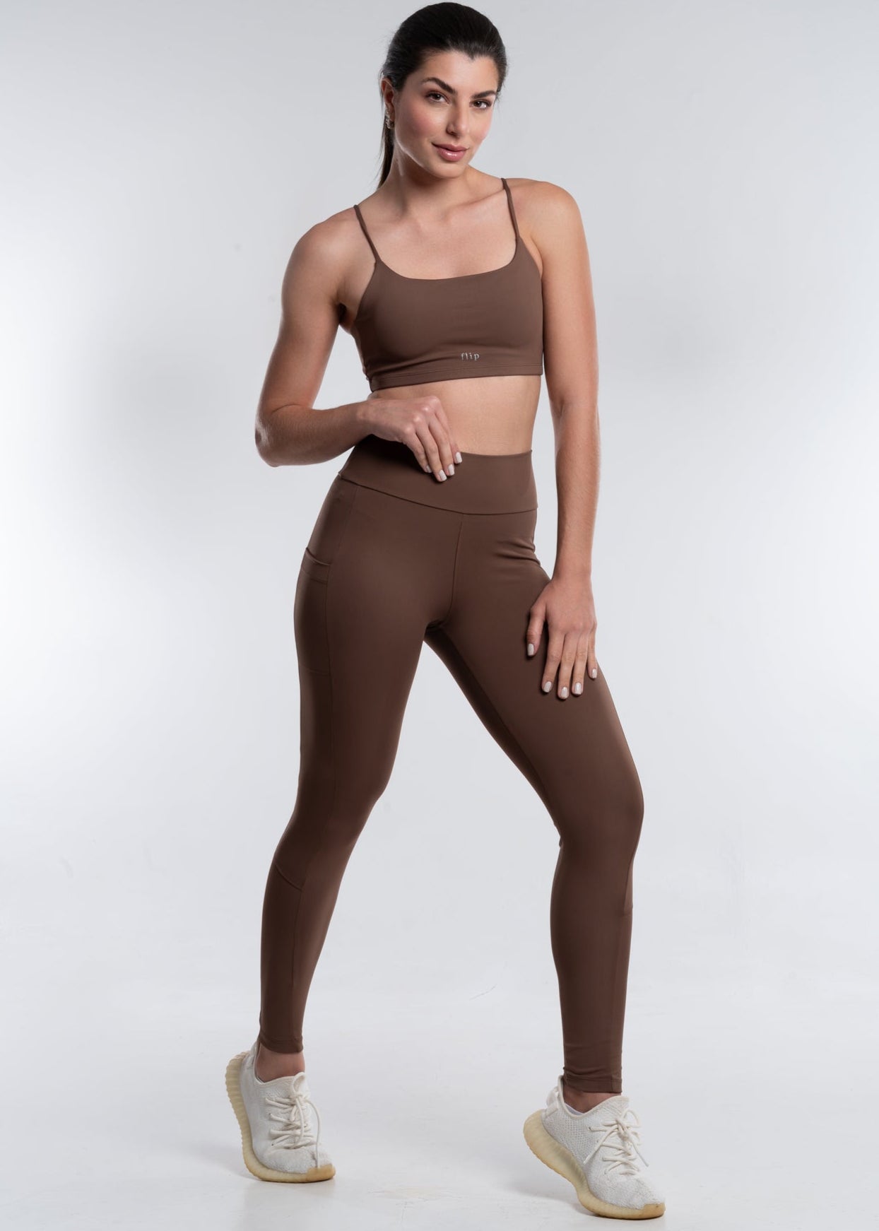 Legging com Bolso Cacau