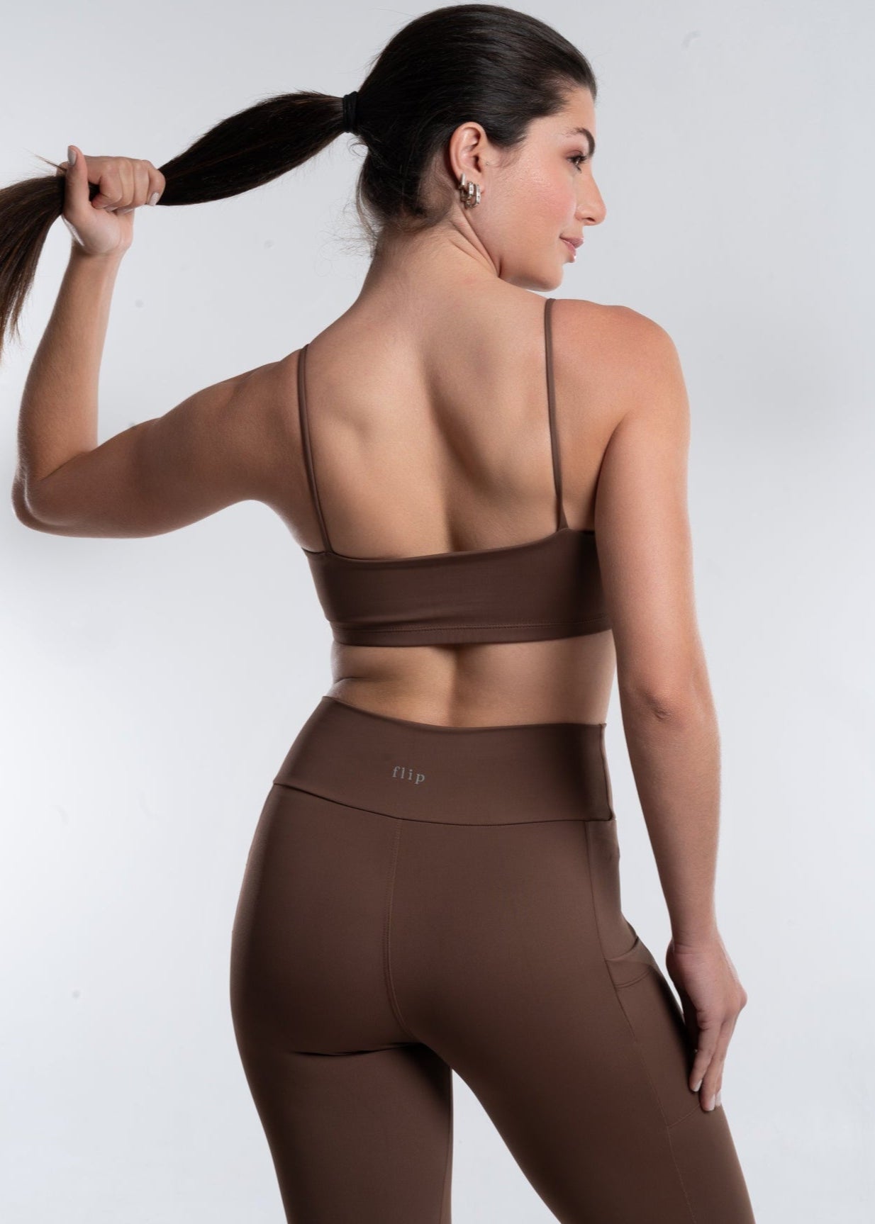 Legging com Bolso Cacau