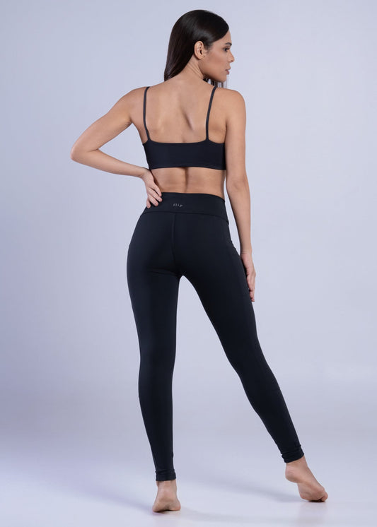 Legging com Bolso Preto