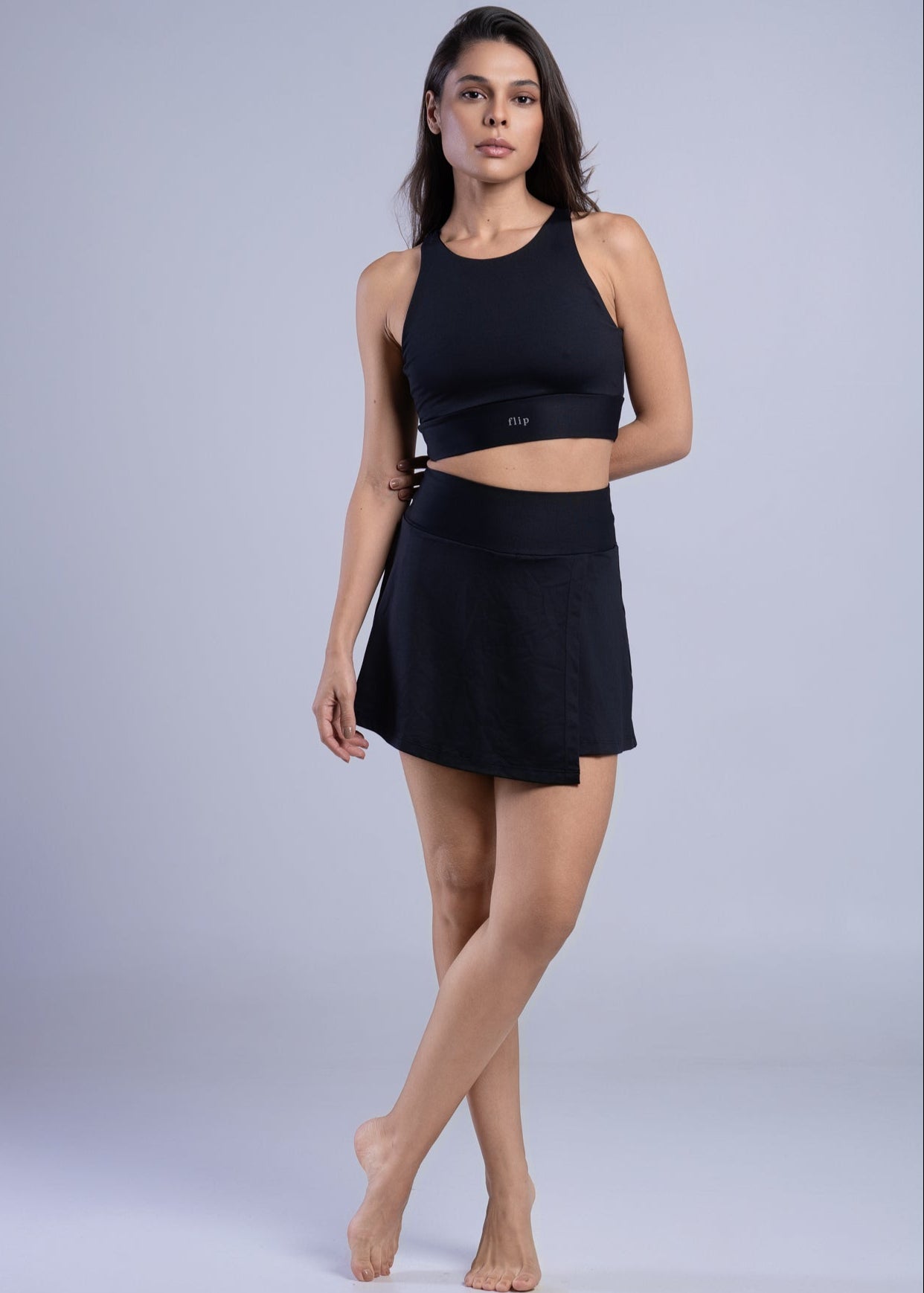 Short Saia Preto