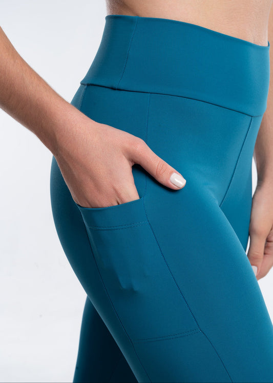 Legging com Bolso Petróleo