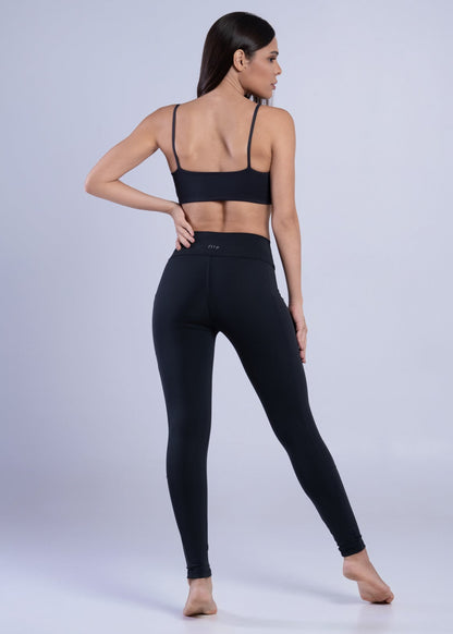 Legging com Bolso Preto